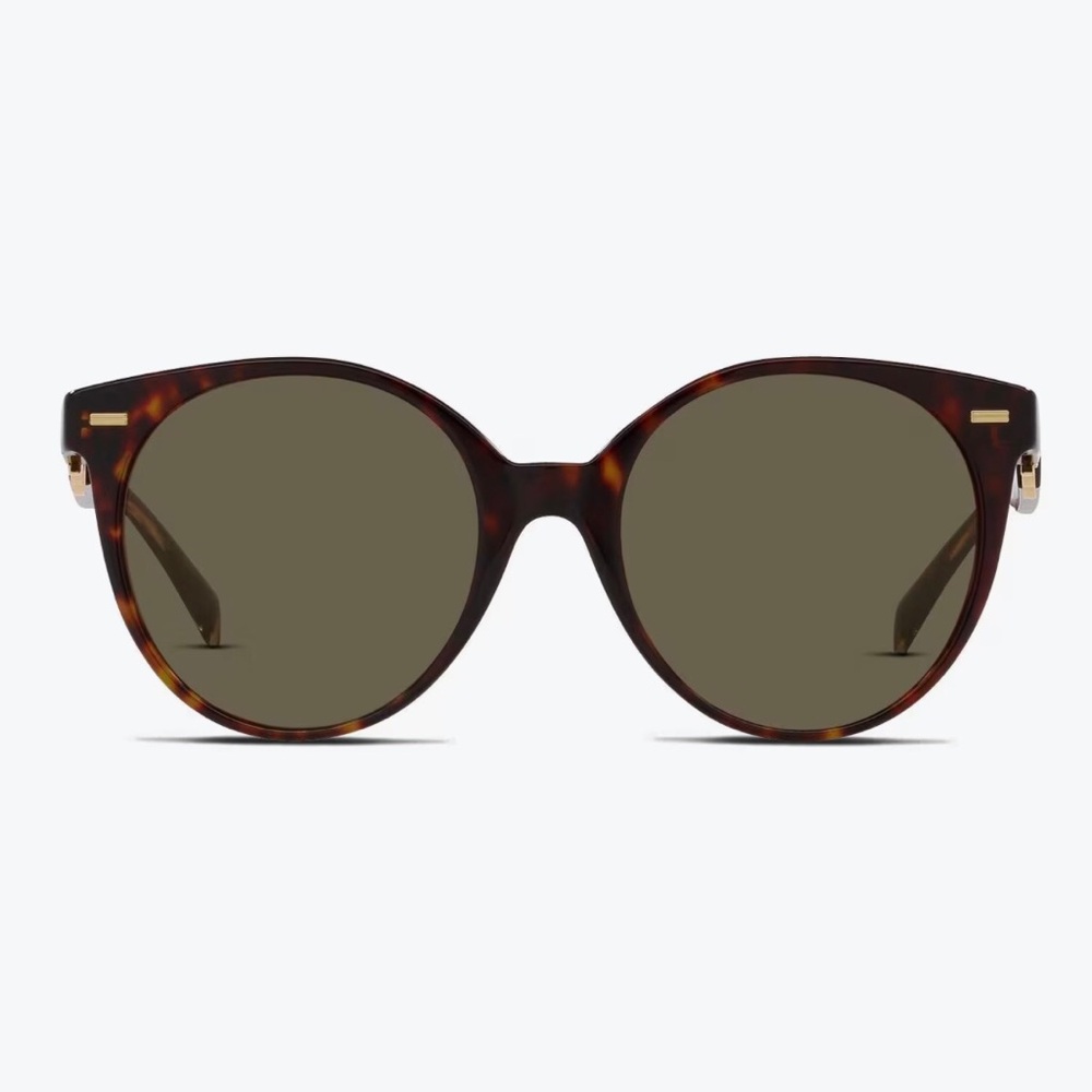 Versace VE4442 Women’s Tortoise Sunglasses with Medusa Logos at Temples ~ BNIB!